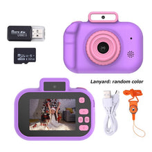 Load image into Gallery viewer, Children's Camera High-definition 4000W Front Rear Dual-camera 2 Inch 1080P HD IPS Screen Digital Kids Camera Photography Toys
