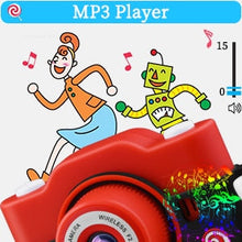 Load image into Gallery viewer, Children's Camera with SD Card Game Intelligent Shooting for Kids Children Compact Video Camera Educational Toy Birthday Gift
