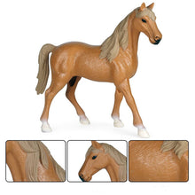 Load image into Gallery viewer, Children's Cognition Simulation Animal Farm Large Horse Model Horse Steed Stallion Maxima Decorative Ornaments Toys

