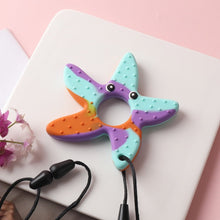Load image into Gallery viewer, Children's fruit teether silicone cactus chew stick baby teeth chew stick decompression toy autism relief
