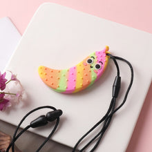 Load image into Gallery viewer, Children's fruit teether silicone cactus chew stick baby teeth chew stick decompression toy autism relief
