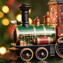 Load image into Gallery viewer, Christmas Eve Music Box Train Music Box Santa Claus Snowman Crystal Ball Ornaments Home Table Decoration Xmas Children Gifts
