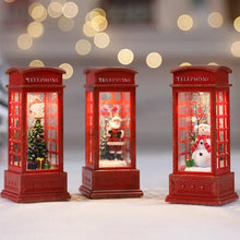 Load image into Gallery viewer, Christmas Eve Music Box Train Music Box Santa Claus Snowman Crystal Ball Ornaments Home Table Decoration Xmas Children Gifts
