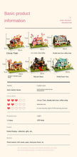 Load image into Gallery viewer, Christmas New Year Gift Mini Diy Doll House Accessories Casa Dollhouse Miniature Furniture Handmade Wooden Birthday gifts toys
