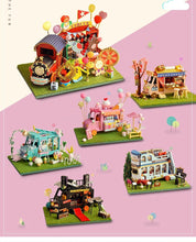 Load image into Gallery viewer, Christmas New Year Gift Mini Diy Doll House Accessories Casa Dollhouse Miniature Furniture Handmade Wooden Birthday gifts toys
