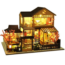 Load image into Gallery viewer, Christmas New Year Gift Mini Diy Doll House Accessories Casa Dollhouse Miniature Furniture Handmade Wooden Birthday gifts toys
