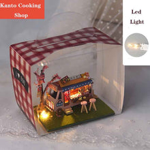 Load image into Gallery viewer, Christmas New Year Gift Mini Diy Doll House Accessories Casa Dollhouse Miniature Furniture Handmade Wooden Birthday gifts toys
