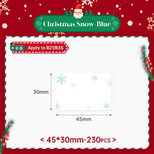 Load image into Gallery viewer, Christmas Series NIIMBOT B21/B203/B3S Thermal Label Machine Printing Paper Gift Tag Commodity Price Food Self-adhesive Label
