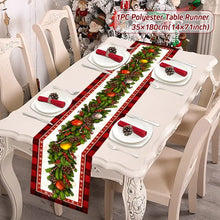 Load image into Gallery viewer, Christmas Table Runner Merry Christmas Decorations 2023 For Home Tablecloth Navidad Noel Kerst Xmas Gifts New Year 2024 Natal
