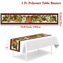 Load image into Gallery viewer, Christmas Table Runner Merry Christmas Decorations 2023 For Home Tablecloth Navidad Noel Kerst Xmas Gifts New Year 2024 Natal
