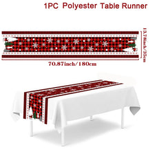 Load image into Gallery viewer, Christmas Table Runner Merry Christmas Decorations 2023 For Home Tablecloth Navidad Noel Kerst Xmas Gifts New Year 2024 Natal

