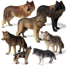 Load image into Gallery viewer, Simulation of wild animals big wild wolf model PVC action figure educational collection of toys for children gifts
