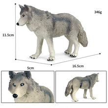 Load image into Gallery viewer, Simulation of wild animals big wild wolf model PVC action figure educational collection of toys for children gifts
