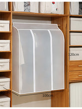 Load image into Gallery viewer, Clothes Hanging Dust Cover Dress Suit Coat Transparent Storage Bag Case Organizer Wardrobe Dress Clothing Hanging Dust Proof Bag
