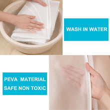 Load image into Gallery viewer, Clothes Hanging Dust Cover Dress Suit Coat Transparent Storage Bag Case Organizer Wardrobe Dress Clothing Hanging Dust Proof Bag

