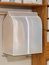 Load image into Gallery viewer, Clothes Hanging Dust Cover Dress Suit Coat Transparent Storage Bag Case Organizer Wardrobe Dress Clothing Hanging Dust Proof Bag
