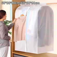 Load image into Gallery viewer, Clothes Hanging Garment Dress Clothes Suit Coat Dust Cover Home Storage Bag Pouch Case Organizer Wardrobe Hanging Clothing
