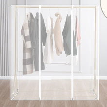 Load image into Gallery viewer, Clothing Hanging Big Dust Cover Waterproof Dustproof Wardrobe Storage Bags Can Washable Coat Rack Dust Cover Case Organizer
