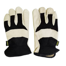 Load image into Gallery viewer, Cow Skin Heavy Duty  Leather Work Gloves Thorn Proof Durable and Breathable Waterproof Gardening Glove Hand Tool Mechainc Gloves
