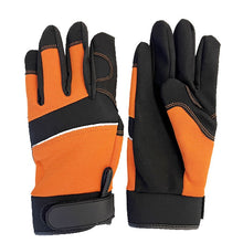 Load image into Gallery viewer, Cow Skin Heavy Duty  Leather Work Gloves Thorn Proof Durable and Breathable Waterproof Gardening Glove Hand Tool Mechainc Gloves
