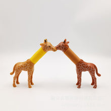 Load image into Gallery viewer, Creative Kids Adult Pop Giraffe Tube Sensory Toys Plastic Stress Relieve Toy Gifts Kid Child Anti Stress Bellows Squeeze Toys
