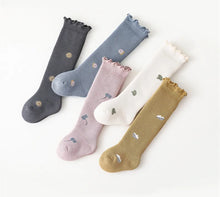 Load image into Gallery viewer, Cute Baby Kids Stockings Autumn Winter Woolen Thick Warm Newborn Children Home Thigh High Socks for Boys Girls 0-3 Years Old
