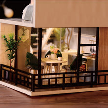 Load image into Gallery viewer, Cutebee DIY DollHouse Kit Wooden Doll Houses Miniature Dollhouse Furniture Kit With LED Toys For Children Birthday Gift L32
