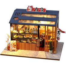 Load image into Gallery viewer, Cutebee DIY DollHouse Kit Wooden Doll Houses Miniature Dollhouse Furniture Kit With LED Toys For Children Birthday Gift L32
