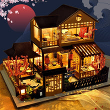 Load image into Gallery viewer, Cutebee DIY Dollhouse 1/36 Scale Miniature Dollhouse Japanese Garden Building Kit Toys for Children Birthday Gifts
