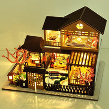 Load image into Gallery viewer, Cutebee DIY Dollhouse 1/36 Scale Miniature Dollhouse Japanese Garden Building Kit Toys for Children Birthday Gifts
