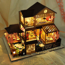 Load image into Gallery viewer, Cutebee DIY Dollhouse 1/36 Scale Miniature Dollhouse Japanese Garden Building Kit Toys for Children Birthday Gifts
