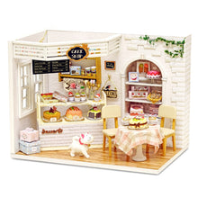 Load image into Gallery viewer, Cutebee DIY Dollhouse Kit With Furniture LED Lights Diy Miniature Building Little House Wooden Toys for Children Adult
