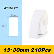 Load image into Gallery viewer, D11 D110 Label Sticker Official Paper Roll Replacement for Niimbot Printer Color White Transparent Clear Papers Waterproof D101
