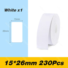 Load image into Gallery viewer, D11 D110 Label Sticker Official Paper Roll Replacement for Niimbot Printer Color White Transparent Clear Papers Waterproof D101
