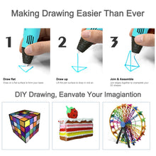 Load image into Gallery viewer, 3D Pen for Children 3D Drawing Printing Pen with LCD Screen Compatible PLA ABS Filament Toys for Kids Birthday Gift Craft
