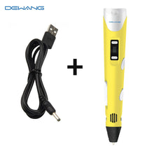 Load image into Gallery viewer, 3D Pen for Children 3D Drawing Printing Pen with LCD Screen Compatible PLA ABS Filament Toys for Kids Birthday Gift Craft
