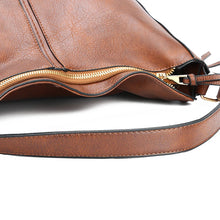 Load image into Gallery viewer, DIDABEAR Hobo Bag Leather Women Handbags Female Leisure Shoulder Bags Fashion Purses Vintage Bolsas Large Capacity Tote bag
