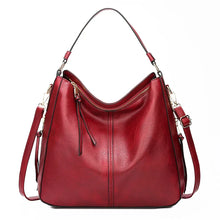 Load image into Gallery viewer, DIDABEAR Hobo Bag Leather Women Handbags Female Leisure Shoulder Bags Fashion Purses Vintage Bolsas Large Capacity Tote bag
