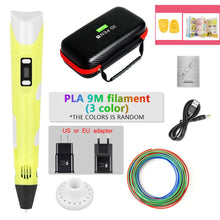 Load image into Gallery viewer, DIY 3D Pen for Kids 3D Printing Pens Drawing Pencils with PLA Filament Novelty Gift for Children Birthday Christmas Gift
