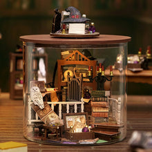 Load image into Gallery viewer, DIY Casa Wooden Doll House Miniature Building Kit Magic Dollhouse With Furniture Sakura Villa Toys for Girls Birthday Gifts

