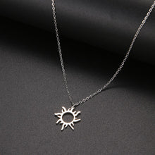 Load image into Gallery viewer, DOTIFI 316L Stainless Steel Necklace Plated Ethnic Sun Totem Pendent Necklaces For Charm Women Birthday Party Fashion Jewelry
