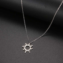 Load image into Gallery viewer, DOTIFI 316L Stainless Steel Necklace Plated Ethnic Sun Totem Pendent Necklaces For Charm Women Birthday Party Fashion Jewelry

