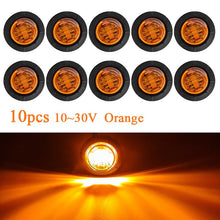 Load image into Gallery viewer, DRL 12V 24V LED Side Marker Light Camion Auto Trucks Lorry Trailer Bus Tail Brake Lamp Truck Accesorios Luces Traseras
