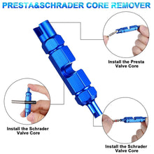 Load image into Gallery viewer, 1Pcs Valve Core Remover Tool Presta Schrader Tire Valve Repair Tool for Bicycle, Cars, SUV, Bike, Motorcycles Tyre
