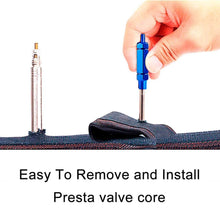 Load image into Gallery viewer, 1Pcs Valve Core Remover Tool Presta Schrader Tire Valve Repair Tool for Bicycle, Cars, SUV, Bike, Motorcycles Tyre
