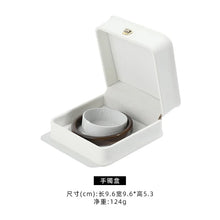 Load image into Gallery viewer, Dark Green Leather Jewelry Organizer Proposal Wedding Ring Box Pendant Bracelet Necklace Storage Case Gift Packaging Display Box
