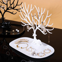 Load image into Gallery viewer, Deer Jewelry Display Stand Tray Storage Racks Earrings Necklaces Rings Jewelry Box Desktop Organizer Holder Make Up Packaging
