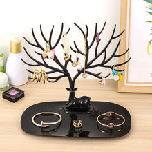 Load image into Gallery viewer, Deer Jewelry Display Stand Tray Storage Racks Earrings Necklaces Rings Jewelry Box Desktop Organizer Holder Make Up Packaging
