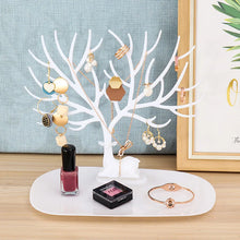 Load image into Gallery viewer, Deer Jewelry Display Stand Tray Storage Racks Earrings Necklaces Rings Jewelry Box Desktop Organizer Holder Make Up Packaging
