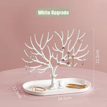 Load image into Gallery viewer, Deer Jewelry Display Stand Tray Storage Racks Earrings Necklaces Rings Jewelry Box Desktop Organizer Holder Make Up Packaging
